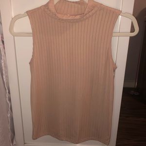 💗Free Gift W/Purchase💗Nude Sleeveless Turtle Neck ~Medium~